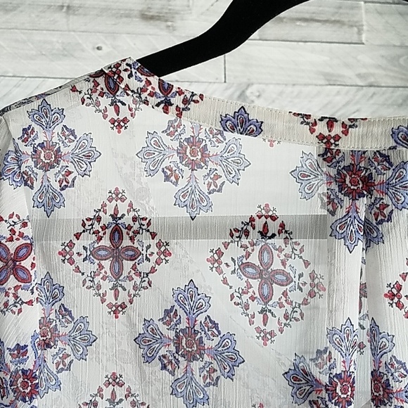 WOMENS LUCKY BRAND BOHO TASSEL TOP FREE SPIRIT FESTIVAL HIPPIE GYPSY - Picture 7 of 7